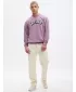 Pánska mikina GAP LOGO CREWNECK SWEATSHIRT 829103-00 AMETYST
