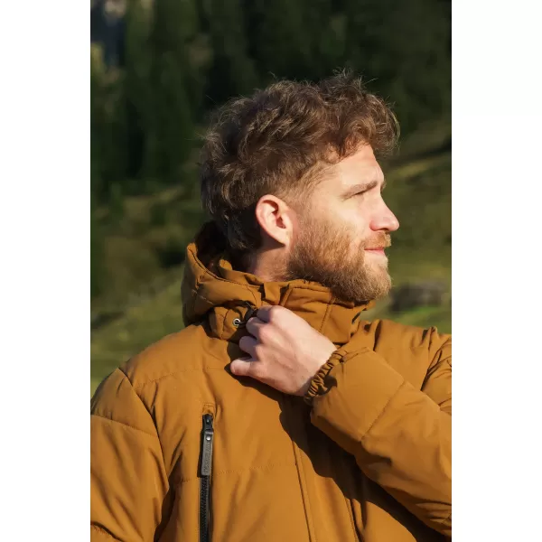  Pánska zimná bunda NORDBLANC FYRN NBWJM8257 PUŠTÍKOVA HNEDÁ 