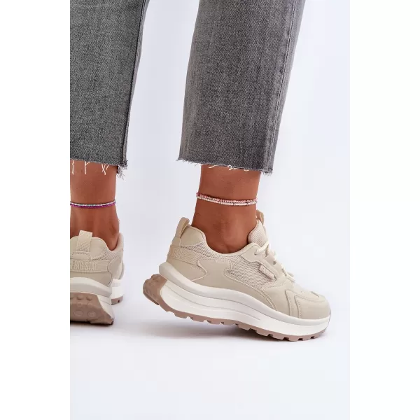  Dámske tenisky BIG STAR NN274A105 BEIGE Big Star Shoes 