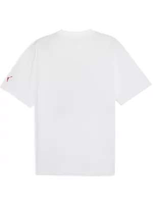 Pánske tričko PUMA HOOPAVERSE TEE 3 632891-01 PUMA BIELA