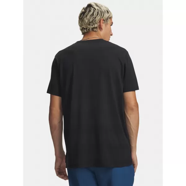  Pánske tričko UNDER ARMOUR 6009517-001 ČIERNA 