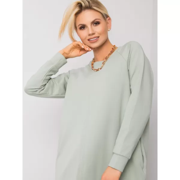  Dámske šaty BASIC FEEL GOOD RV-TU-5184.93P PISTACHIO 