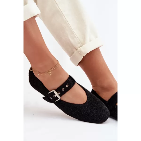  Dámske baleríny BOTO PAMIRA 42070 BLACK 