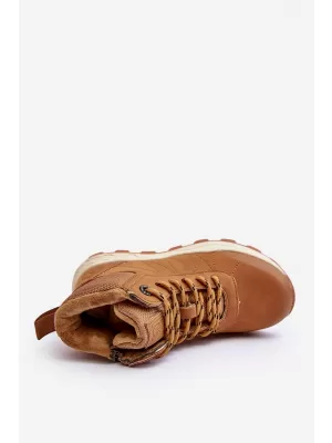 Detské zimné topánky BIG STAR MM374202 CAMEL Big Star Shoes