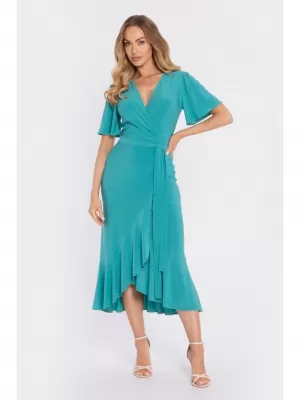 Dámske šaty MOE M912 TURQUOISE