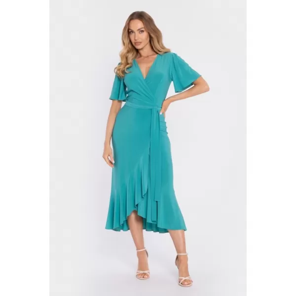  Dámske šaty MOE M912 TURQUOISE 