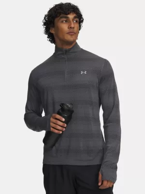 Pánske tričko UNDER ARMOUR UA VELOCITI 1/4 ZIP 6010887-025 ŠEDÁ
