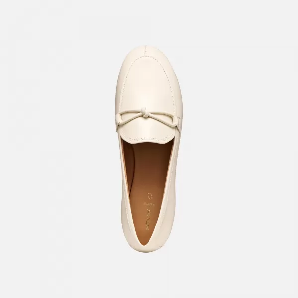  Dámske mokasíny GEOX NEW PALMARIA G012920 KRÉMOVÁ 