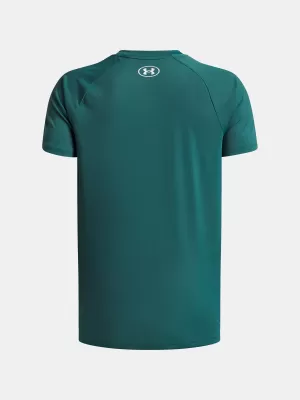 Chlapčenské tričko UNDER ARMOUR UA TECH 2.0 SS 1363284-338 ZELENÁ