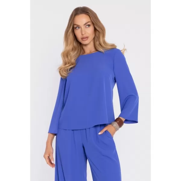  Dámska blúza MOE M905 BLUE 