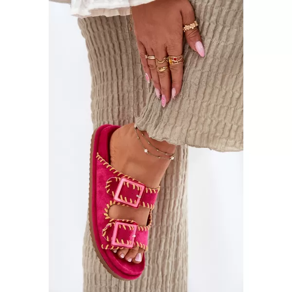  Dámske šľapky BOTO VISLEY 37421 FUCHSIA 