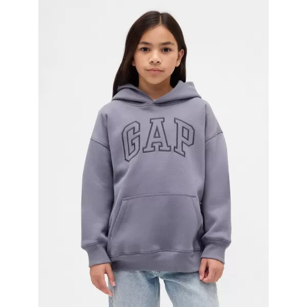  Detská mikina GAP RELAXED HOODIE PULLOVER 846224-00 STORM 