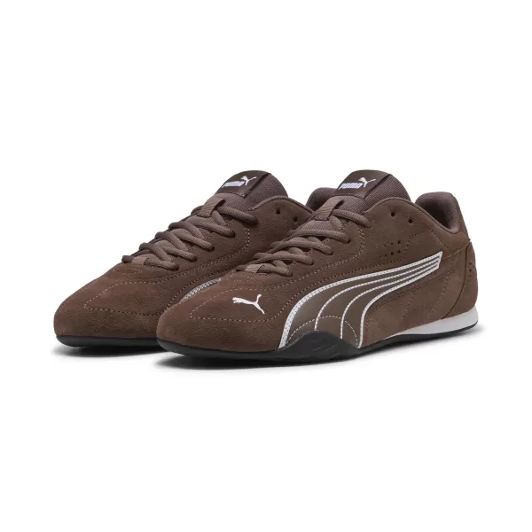  Čižmy PUMA CATCH SD 402681_05 FLAT BRONZE/ PLOCHÁ BRONZOVÁ/PUMA BIELA 