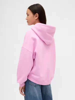 Detská mikina GAP LOGO HOODIE PULLOVER 869541-00 SUGAR PINK