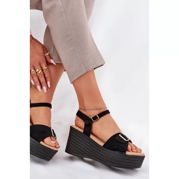  Dámske sandále BOTO LINIELLA 37365 BLACK 