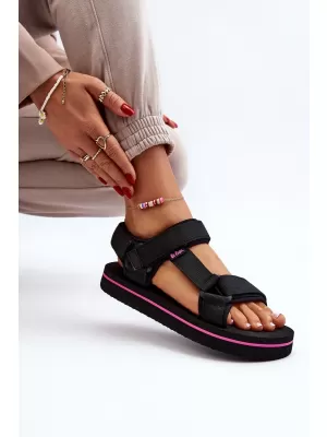 Dámske sandále LEE COOPER LCW-24-05-2751L BLACK
