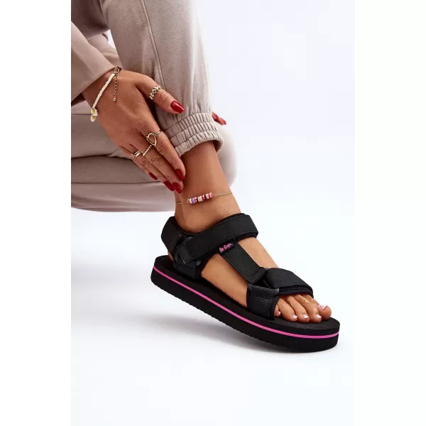  Dámske sandále LEE COOPER LCW-24-05-2751L BLACK 