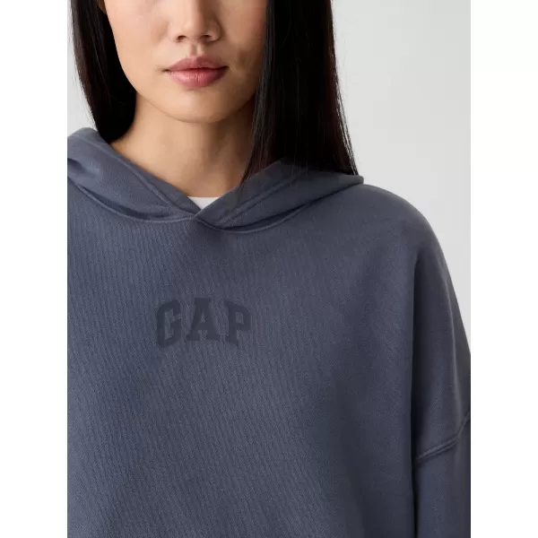  Dámska mikina GAP LOGO PULLOVER HOODIE 429497-99 DEEP SAILOR BLUE 