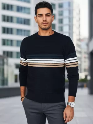 Pánsky sveter DSTREET WX2323 TMAVO MODRÁ