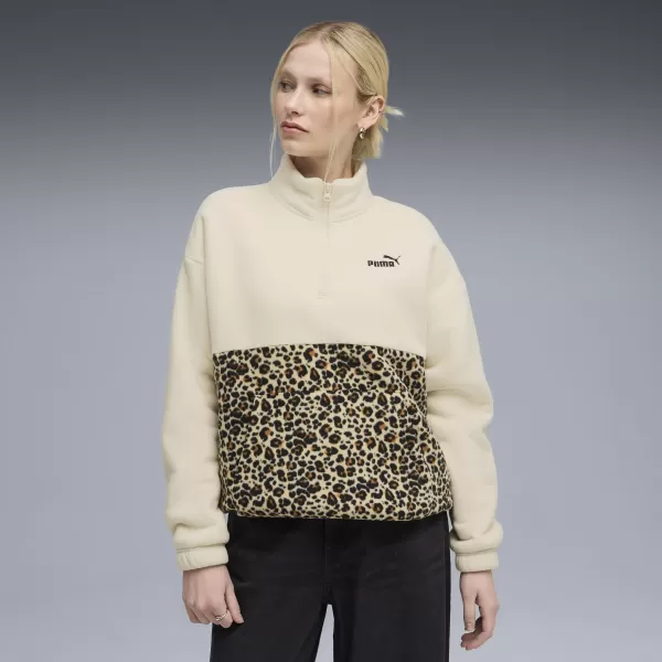  Dámska mikina PUMA ESS GRAPHIC ANIMAL CREW 688083-87 ALPSKÝ SNEH 