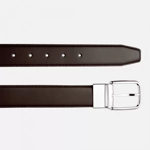  Pánsky opasok GEOX G007585 ČIERNA 