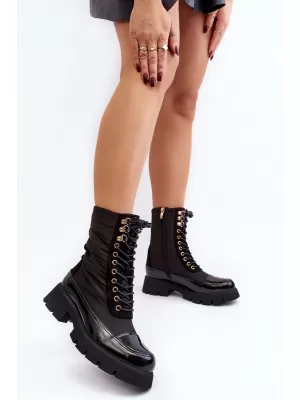 Dámske topánky na podpätku BOTO SARANEMA 27553 BLACK
