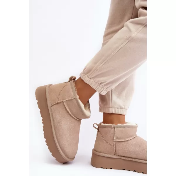  Dámske snehule BOTO NUCCA 28330 BEIGE 