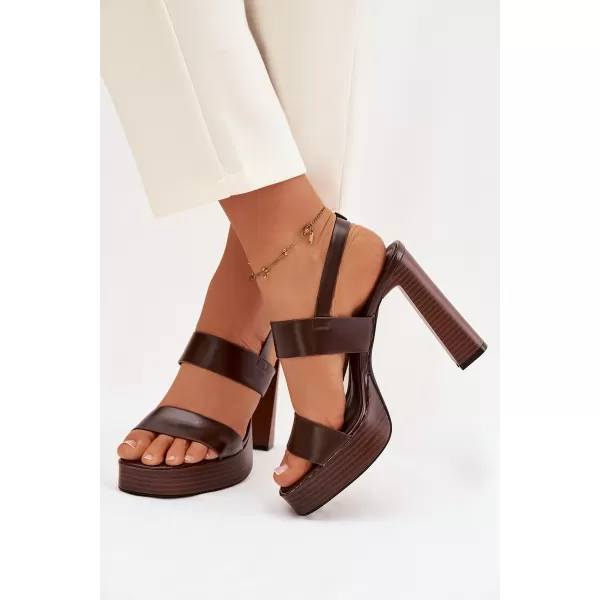  Dámske sandále BOTO HANELIA 41462 BROWN 