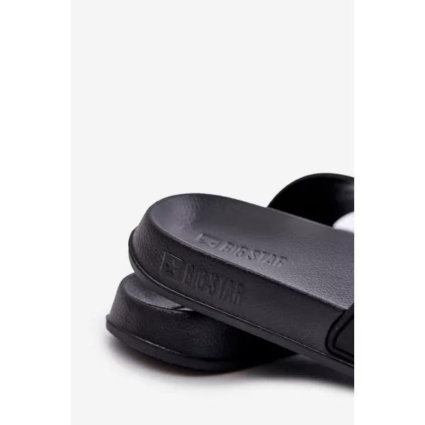  Pánske šľapky BIG STAR OO174028 BLACK Big Star Shoes 