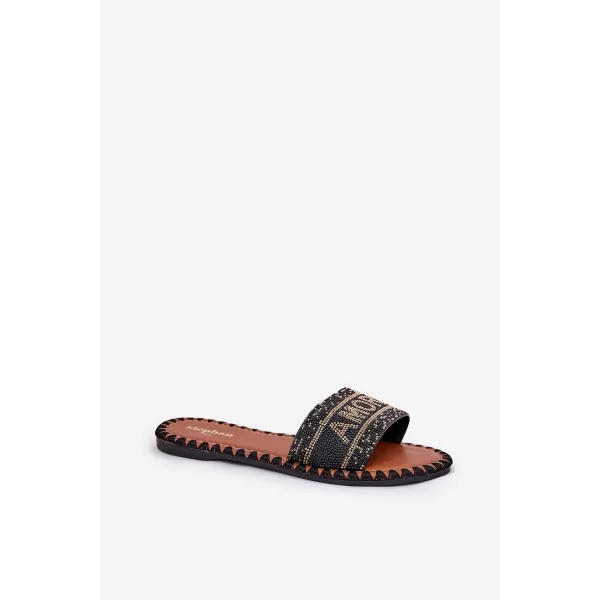  Dámske šľapky BOTO DORFEDI 36057 BLACK 