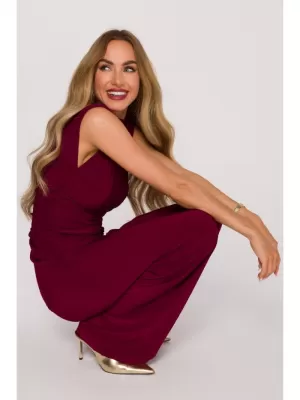 Dámske nohavice MOE M890 GAŠTANOVÉ