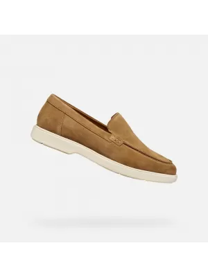 Pánske mokasíny GEOX SPHERICA EC17 G014396 HNEDÁ