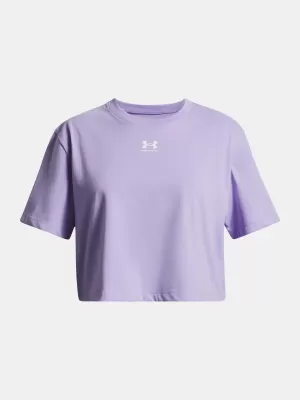 Dievčenské tričko UNDER ARMOUR UA RIVAL SS 1389755-538 FIALOVÁ