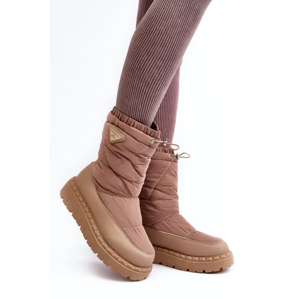  Dámske snehule BOTO LURETA 28724 KHAKI 