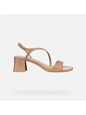 Dámske sandále GEOX NEW ERAKLIA 50 T01 G012946 SVETLO HNEDÁ