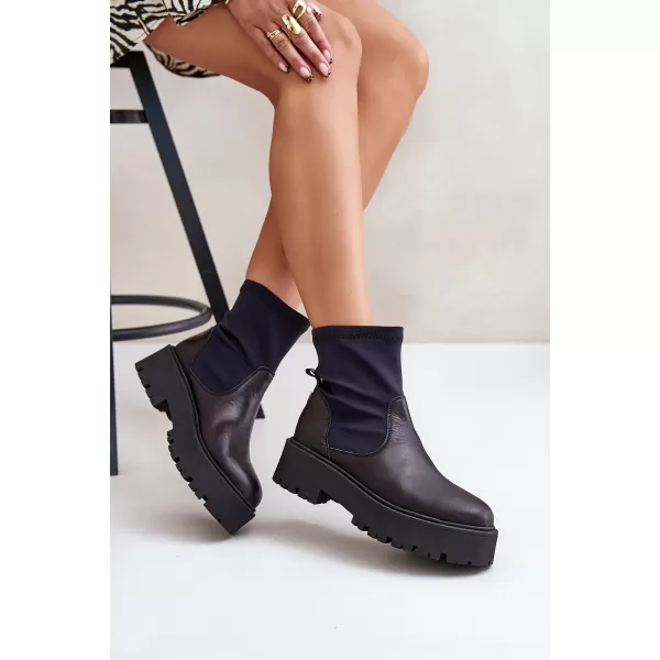  Dámske topánky ZAZOO 2947 BLACK 
