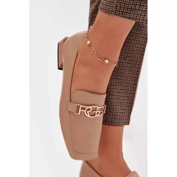  Dámske mokasíny D&A CR61-3125 BEIGE 