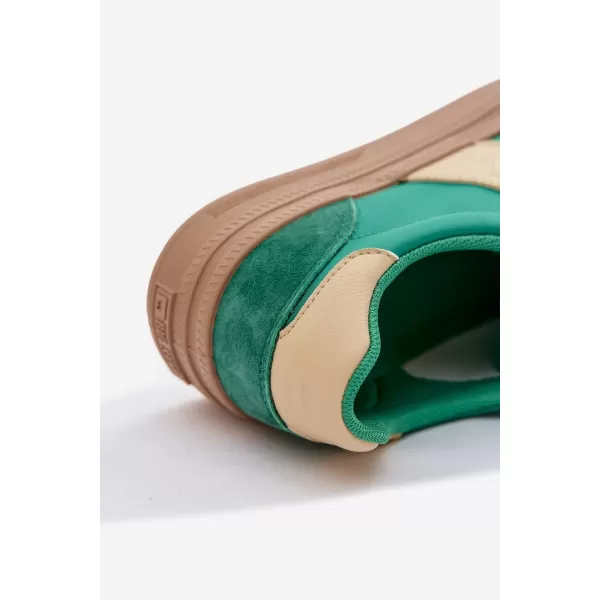  Dámske tenisky BIG STAR TT274163 GREEN Big Star Shoes 