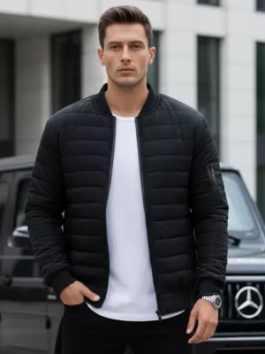 Pánska bunda DSTREET TX2213 ČIERNA
