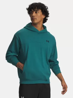 Pánska mikina UNDER ARMOUR UA RIVAL LW HOODIE 6012335-338 ČIERNA