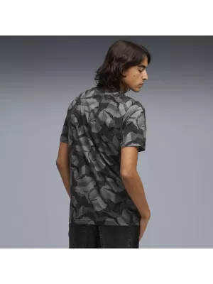 Pánske tričko PUMA ESS LOGO LAB AOP TEE 692027_01 PUMA BLACK