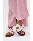 Dámske šľapky ZAZOO 40326 WHITE