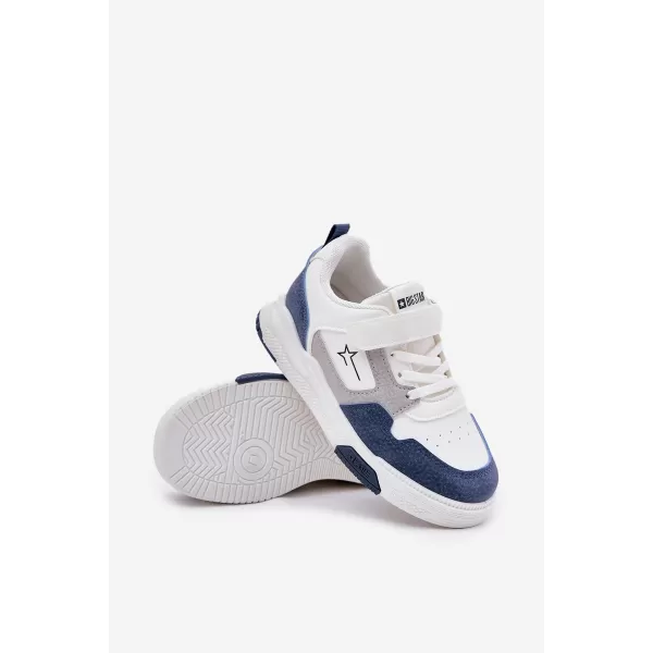  Detské topánky BIG STAR RR374052 WHITE/BLUE Big Star Shoes 