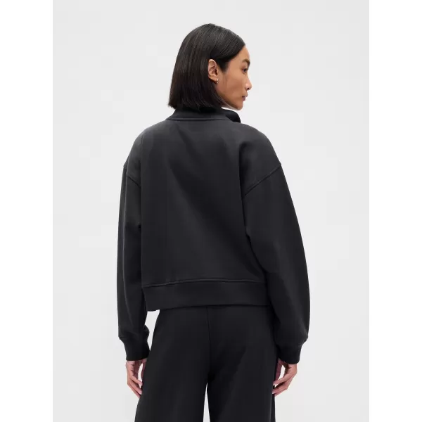  Dámska mikina GAP LOGO HALF ZIP 852841-01 MOONLESS NIGHT 