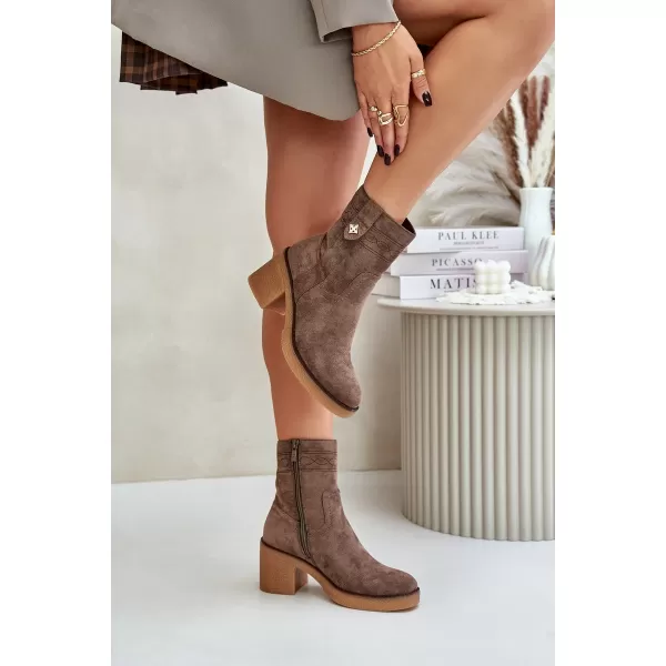  Dámske topánky BOTO VAILIA 33844 BROWN 