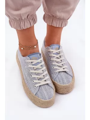 Dámske tenisky LEE COOPER LCW-25-02-3284 LIGHT BLUE