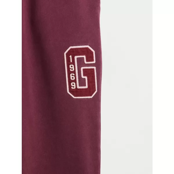  Pánske tepláky GAP LOGO SWEATPANTS 853431-01 TUSCAN RED 