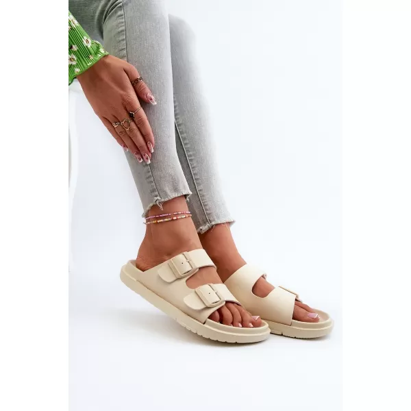  Dámske topánky BIG STAR NN274A752 BEIGE Big Star Shoes 