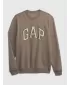 Pánska mikina GAP SWEATSHIRT 829186-01 MEDIUM COOL BROWN