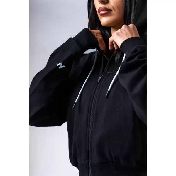  Mikina na zips POWER 895 BLACK Nebbia 